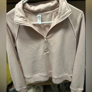 90 Degree By Reflex Blush Quarter-Zip Fleece Pullover
